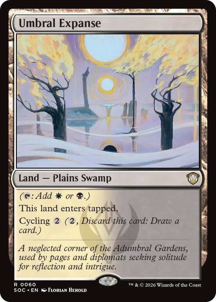 Image for Umbral Expanse (60) [Secrets of Strixhaven] - Magic: The Gathering