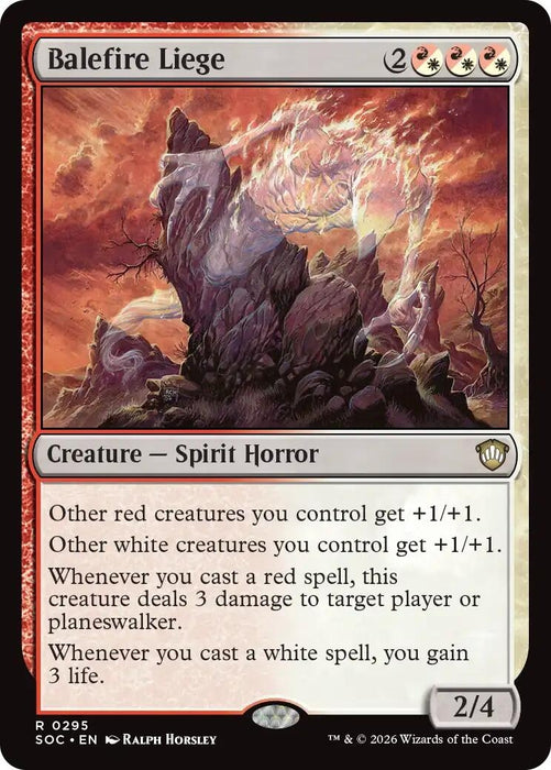 Image for Balefire Liege (295) [Secrets of Strixhaven] - Magic: The Gathering