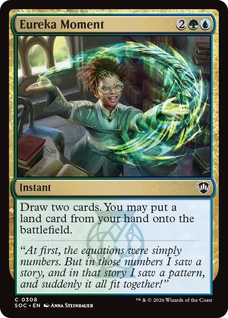 Image for Eureka Moment (308) [Secrets of Strixhaven] - Magic: The Gathering