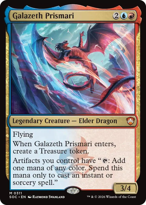 Image for Galazeth Prismari (311) [Secrets of Strixhaven] - Magic: The Gathering