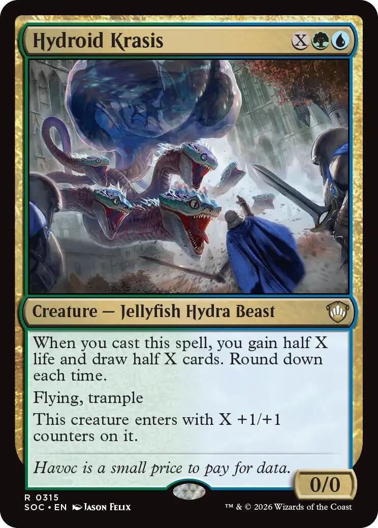 Image for Hydroid Krasis (315) [Secrets of Strixhaven] - Magic: The Gathering