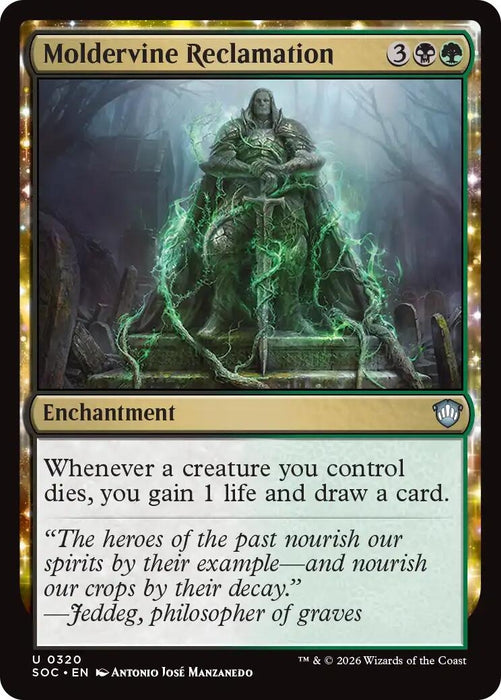Image for Moldervine Reclamation (320) [Secrets of Strixhaven] - Magic: The Gathering