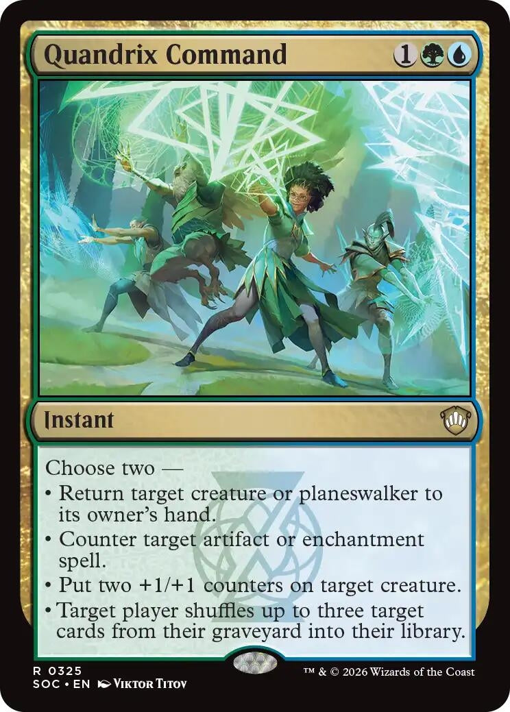 Image for Quandrix Command (325) [Secrets of Strixhaven] - Magic: The Gathering