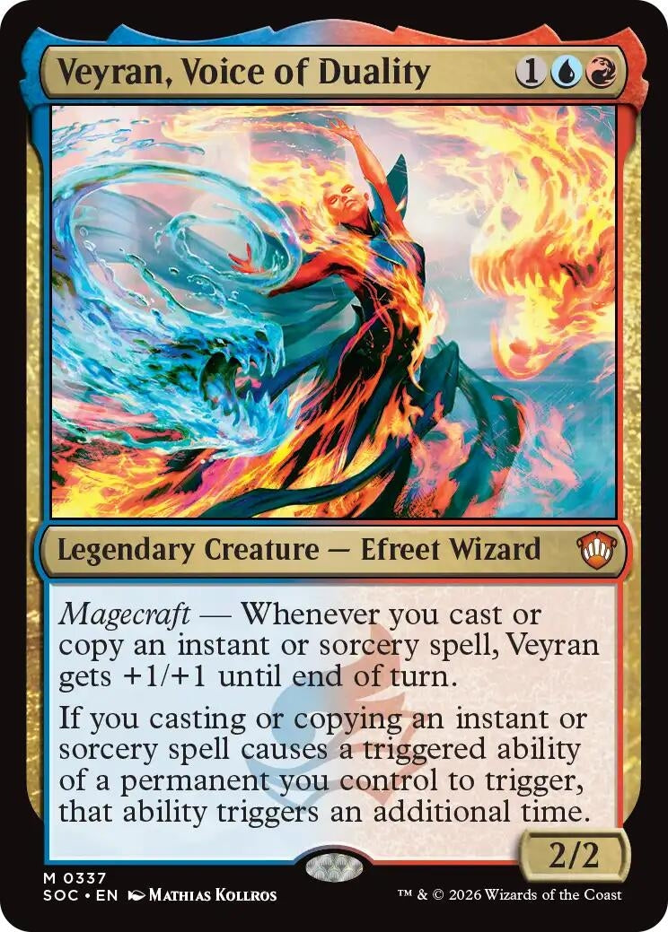 Image for Veyran, Voice of Duality (337) [Secrets of Strixhaven] - Magic: The Gathering