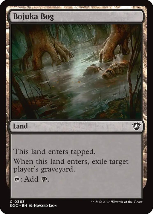 Image for Bojuka Bog (363) [Secrets of Strixhaven] - Magic: The Gathering