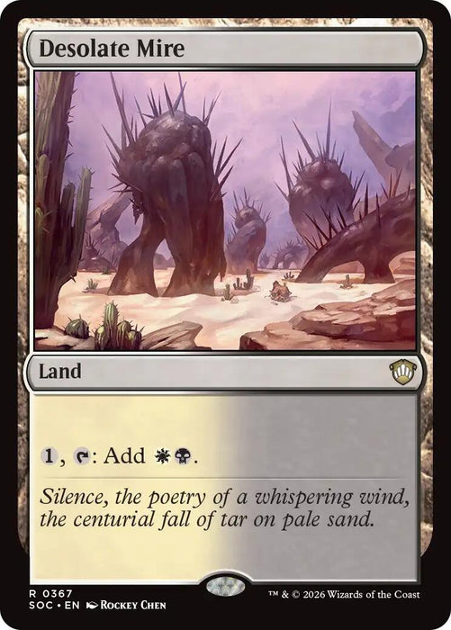 Image for Desolate Mire (367) [Secrets of Strixhaven] - Magic: The Gathering