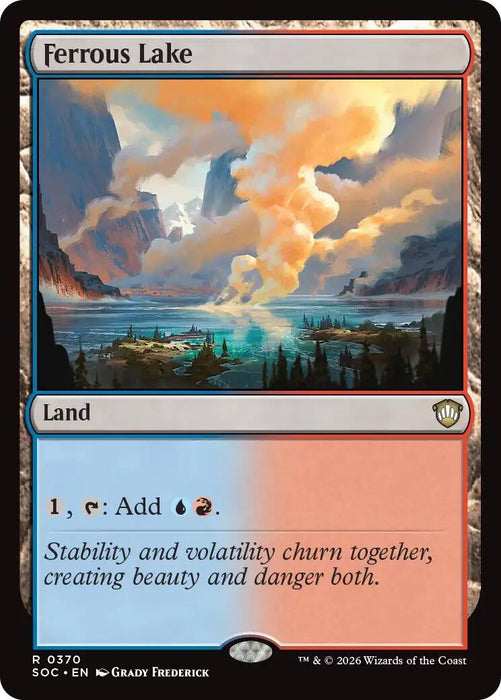 Image for Ferrous Lake (370) [Secrets of Strixhaven] - Magic: The Gathering