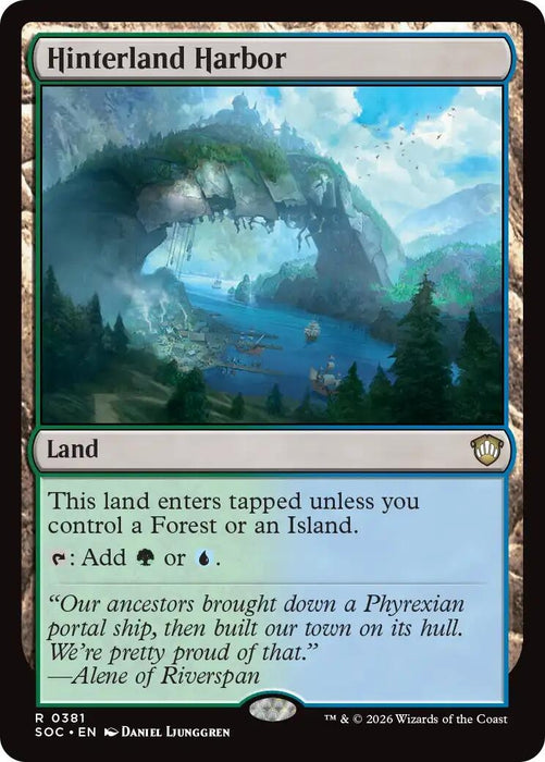 Image for Hinterland Harbor (381) [Secrets of Strixhaven] - Magic: The Gathering