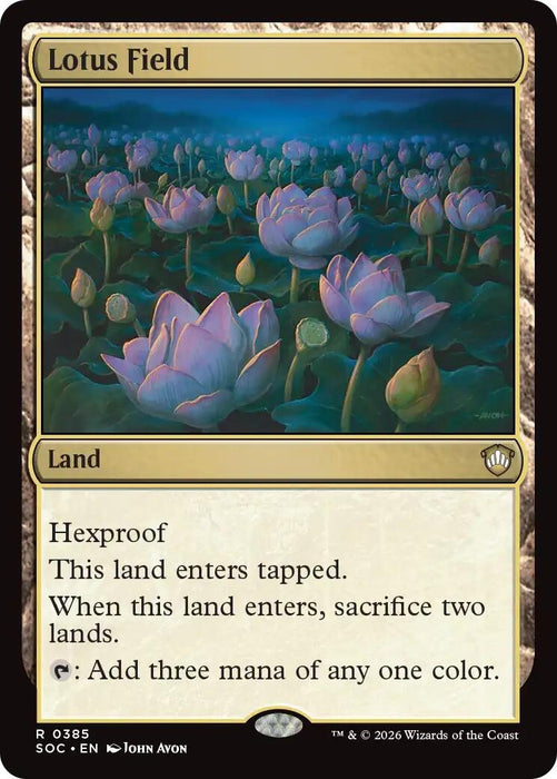 Image for Lotus Field (385) [Secrets of Strixhaven] - Magic: The Gathering
