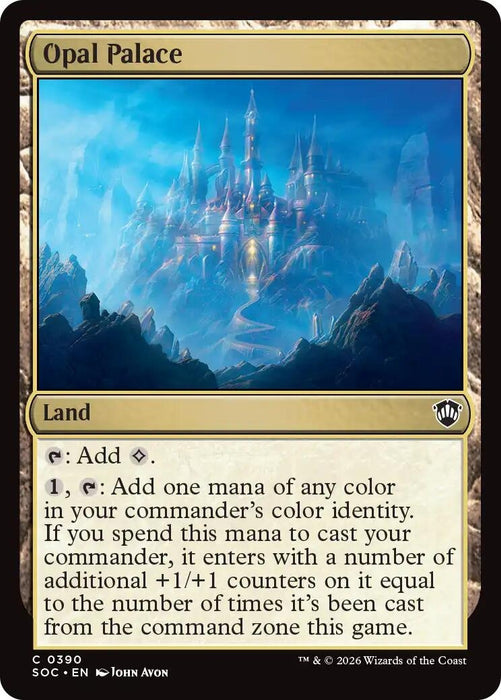 Image for Opal Palace (390) [Secrets of Strixhaven] - Magic: The Gathering