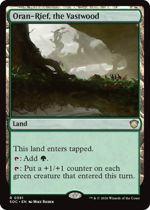 Image for Oran-Rief, the Vastwood (391) [Secrets of Strixhaven] - Magic: The Gathering