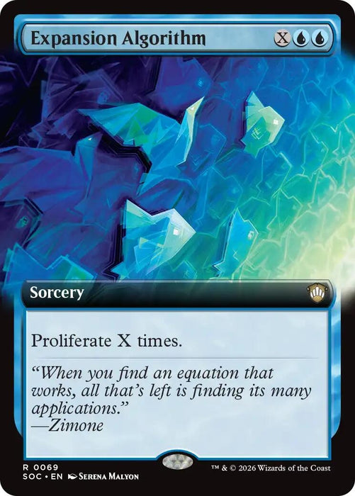 Image for Expansion Algorithm (Extended Art) (69) [Secrets of Strixhaven] - Magic: The Gathering