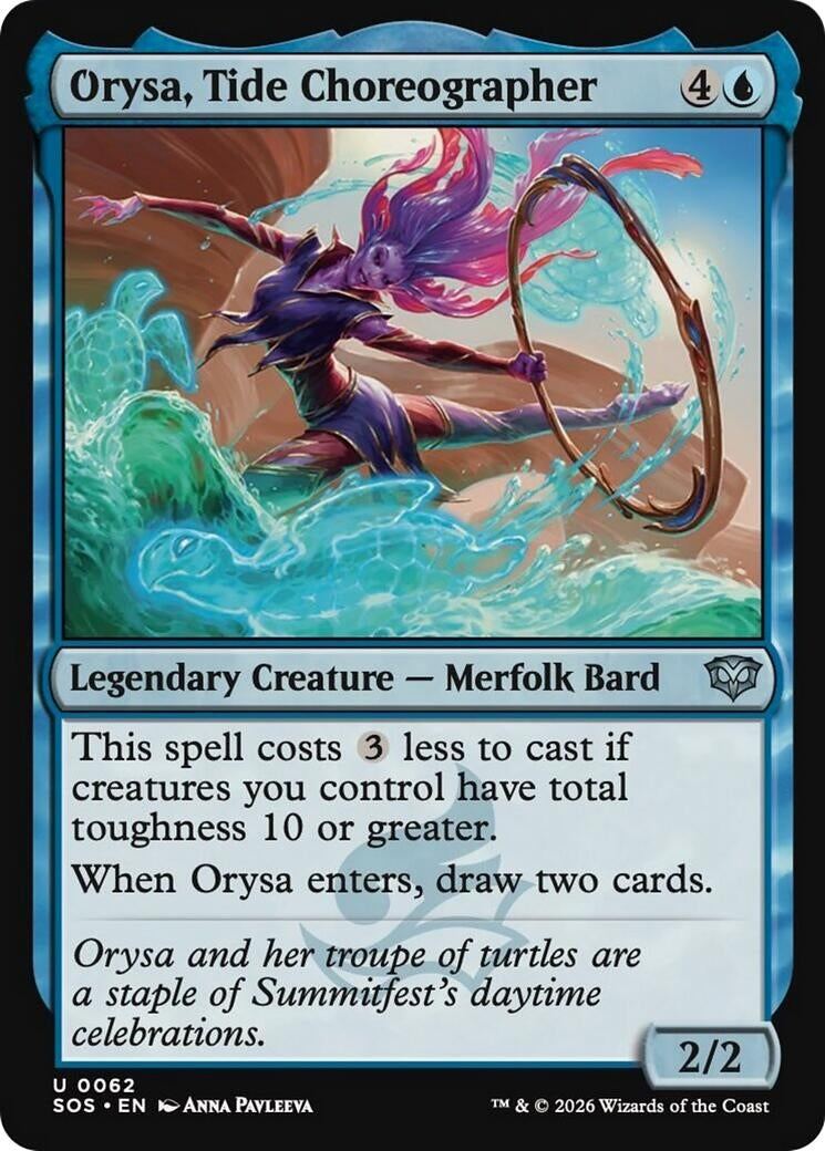 Image for Orysa, Tide Choreographer (62) [Secrets of Strixhaven] - Magic: The Gathering