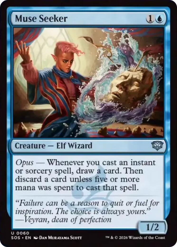 Image for Muse Seeker (60) [Secrets of Strixhaven] - Magic: The Gathering