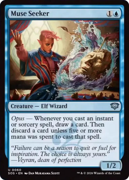 Image for Muse Seeker (60) [Secrets of Strixhaven] - Magic: The Gathering