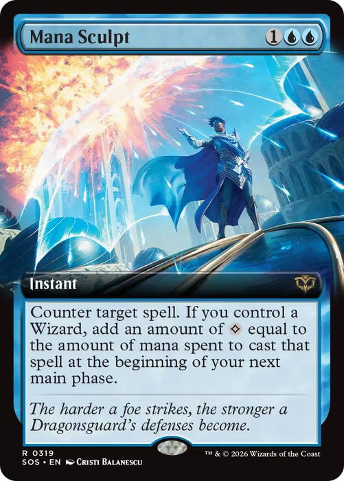 Image for Mana Sculpt (Extended Art) (319) [Secrets of Strixhaven] - Magic: The Gathering