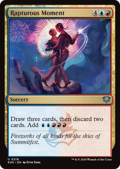 Image for Rapturous Moment (219) [Secrets of Strixhaven] - Magic: The Gathering