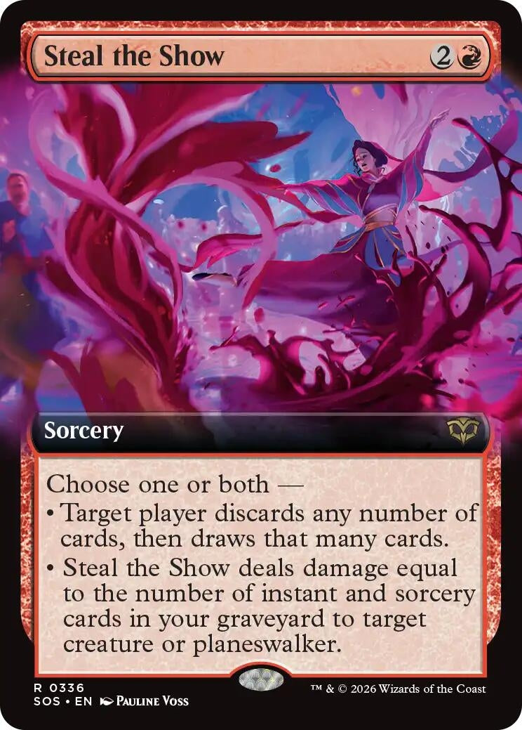 Image for Steal the Show (Extended Art) (336) [Secrets of Strixhaven] - Magic: The Gathering