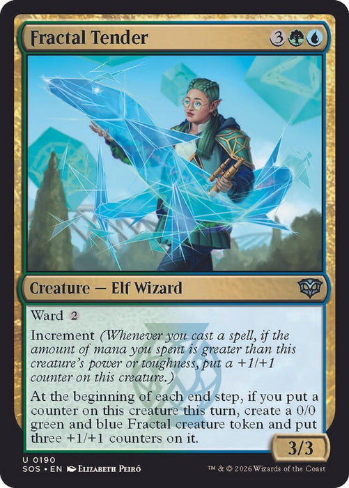 Image for Fractal Tender (190) [Secrets of Strixhaven] - Magic: The Gathering