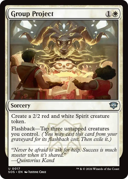 Image for Group Project (17) [Secrets of Strixhaven] - Magic: The Gathering