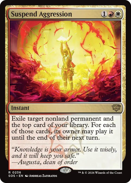 Image for Suspend Aggression (236) [Secrets of Strixhaven] - Magic: The Gathering
