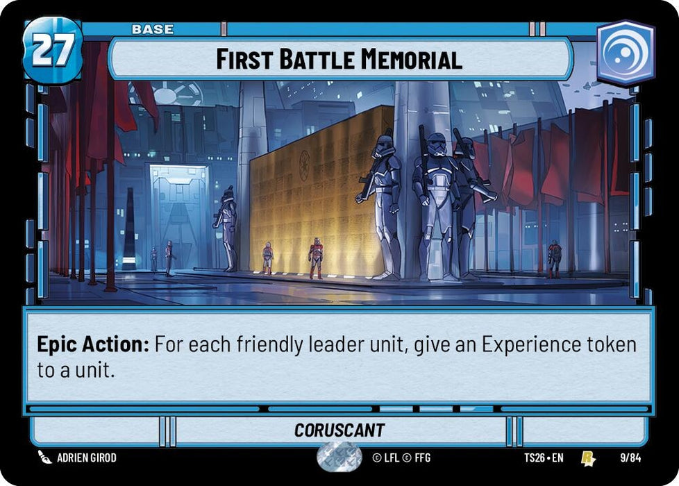 Image for First Battle Memorial (9/84) [Twin Suns] - Star Wars: Unlimited