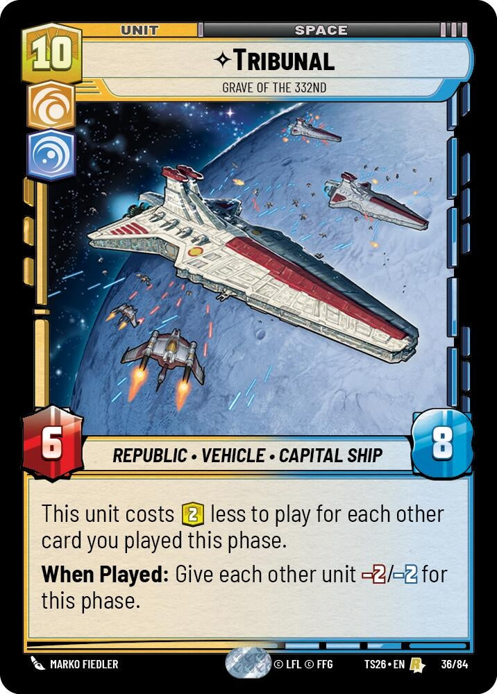 Image for Tribunal - Grave of the 32nd (36/84) [Twin Suns] - Star Wars: Unlimited