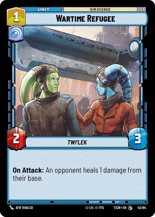 Image for Wartime Refugee (43/84) [Twin Suns] - Star Wars: Unlimited