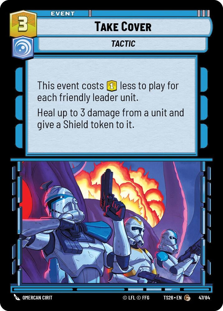 Image for Take Cover (47/84) [Twin Suns] - Star Wars: Unlimited