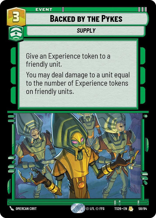 Image for Backed by the Pykes (58/84) [Twin Suns] - Star Wars: Unlimited