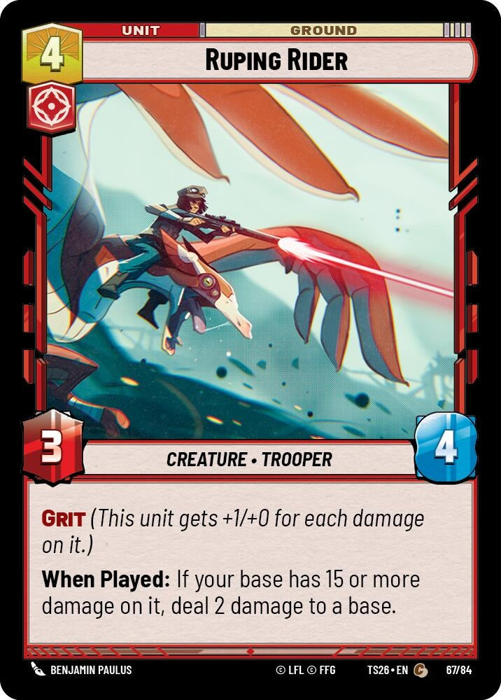 Image for Ruping Rider (67/84) [Twin Suns] - Star Wars: Unlimited