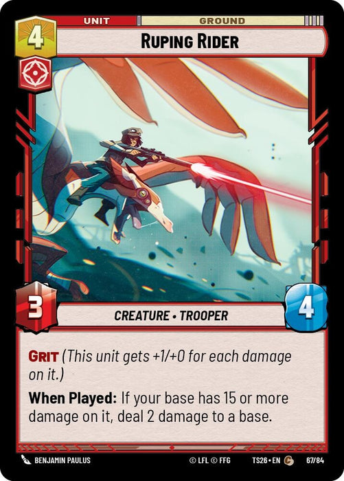 Image for Ruping Rider (67/84) [Twin Suns] - Star Wars: Unlimited