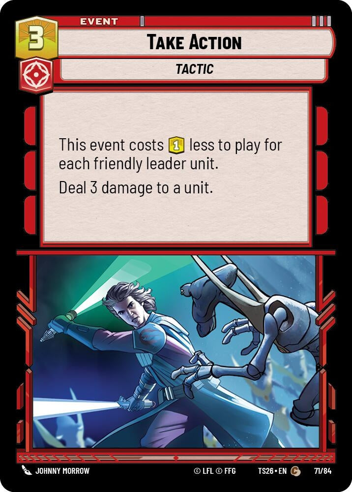 Image for Take Action (71/84) [Twin Suns] - Star Wars: Unlimited