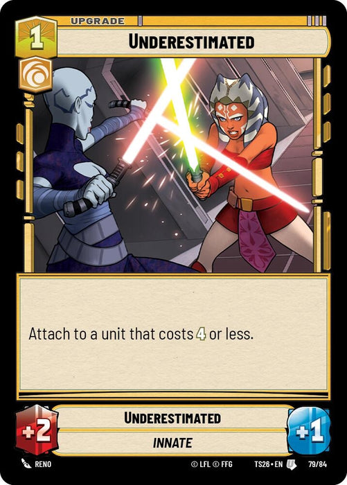 Image for Underestimated (79/84) [Twin Suns] - Star Wars: Unlimited