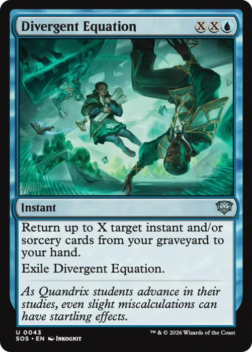 Image for Divergent Equation (43) [Secrets of Strixhaven] - Magic: The Gathering