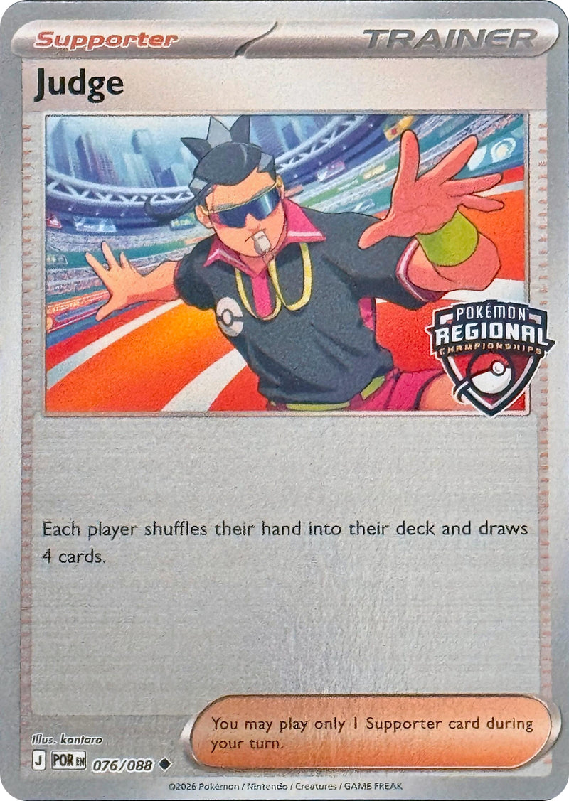 Image for Judge - 076/088 (Regional Championships) (076/088) [League & Championship Cards] - Pokemon