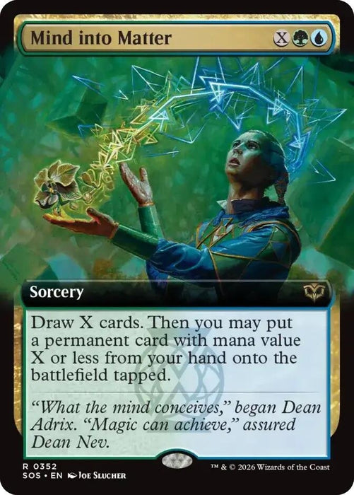 Image for Mind into Matter (Extended Art) (352) [Secrets of Strixhaven] - Magic: The Gathering