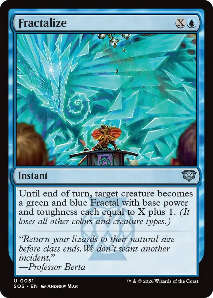 Image for Fractalize (51) [Secrets of Strixhaven] - Magic: The Gathering