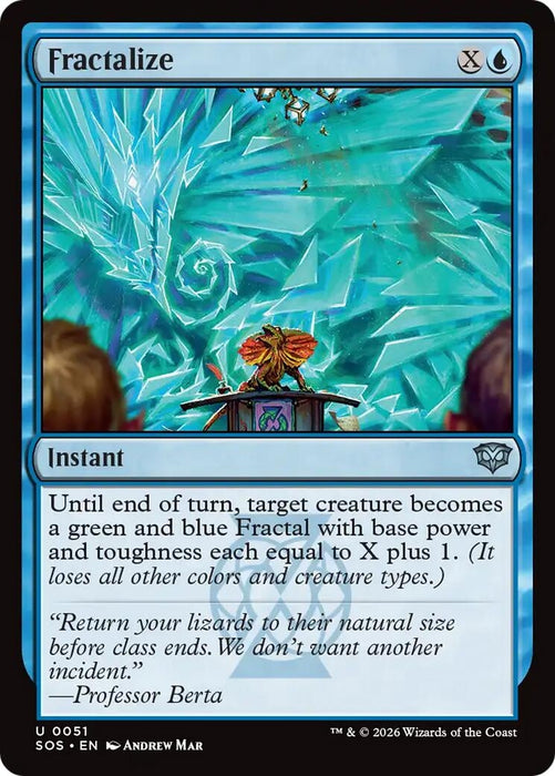 Image for Fractalize (51) [Secrets of Strixhaven] - Magic: The Gathering