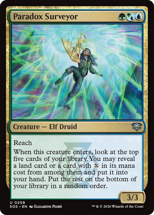 Image for Paradox Surveyor (208) [Secrets of Strixhaven] - Magic: The Gathering