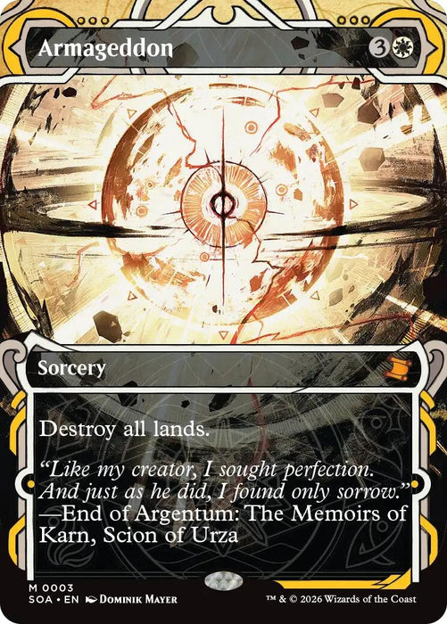 Image for Armageddon (3) [Secrets of Strixhaven: Mystical Archive] - Magic: The Gathering