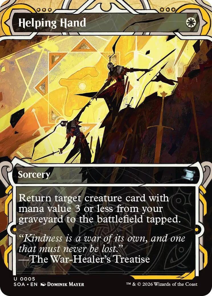 Image for Helping Hand (5) [Secrets of Strixhaven: Mystical Archive] - Magic: The Gathering