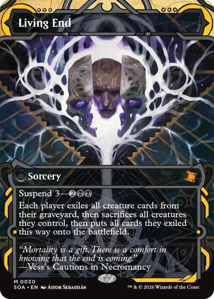 Image for Living End (30) [Secrets of Strixhaven: Mystical Archive] - Magic: The Gathering