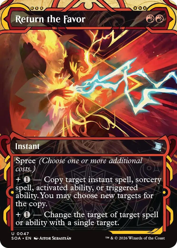 Image for Return the Favor (47) [Secrets of Strixhaven: Mystical Archive] - Magic: The Gathering