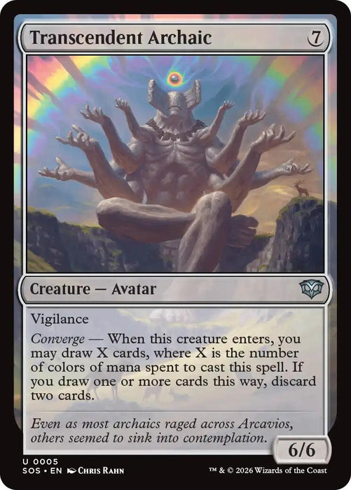 Image for Transcendent Archaic (5) [Secrets of Strixhaven] - Magic: The Gathering