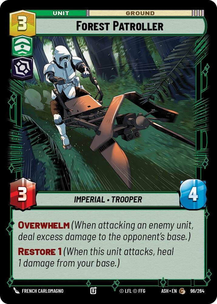 Image for Forest Patroller (96/264) [Ashes of the Empire] {ASH} - Star Wars: Unlimited