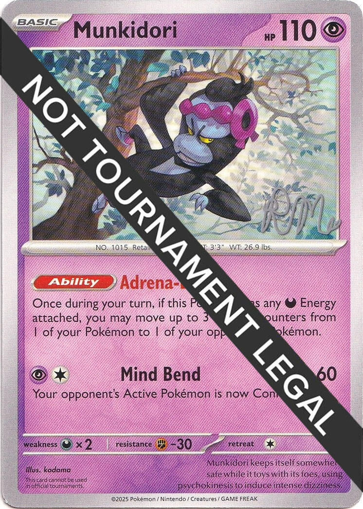 Image for Munkidori - 2025 (Riley McKay) [World Championship Decks] - Pokemon