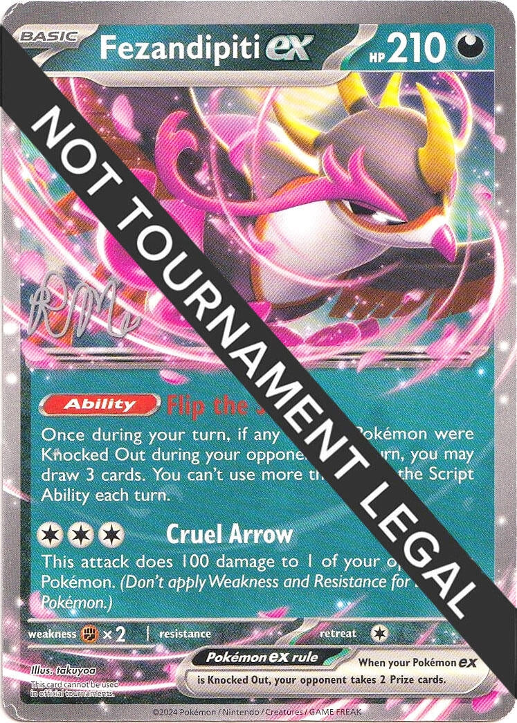 Image for Fezandipiti ex - 2025 (Riley McKay) [World Championship Decks] - Pokemon