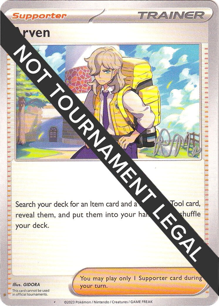 Image for Arven - 2025 (Riley McKay) [World Championship Decks] - Pokemon