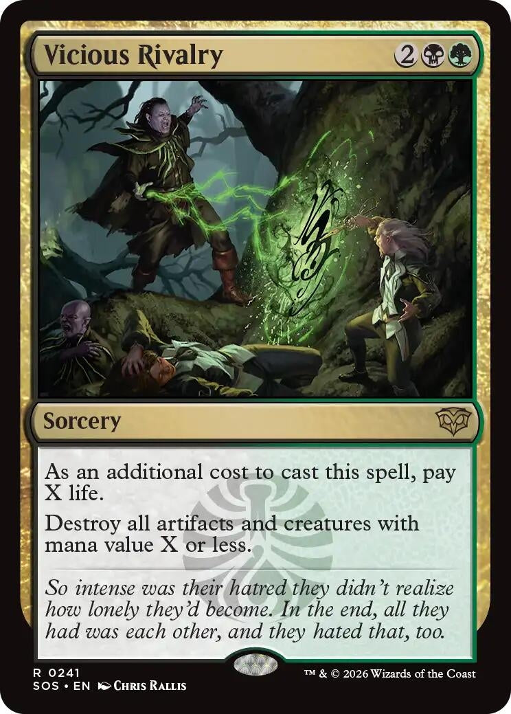 Image for Vicious Rivalry (241) [Secrets of Strixhaven] - Magic: The Gathering